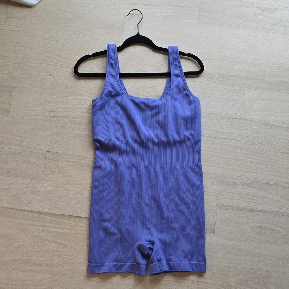 Athleta Purple Romper